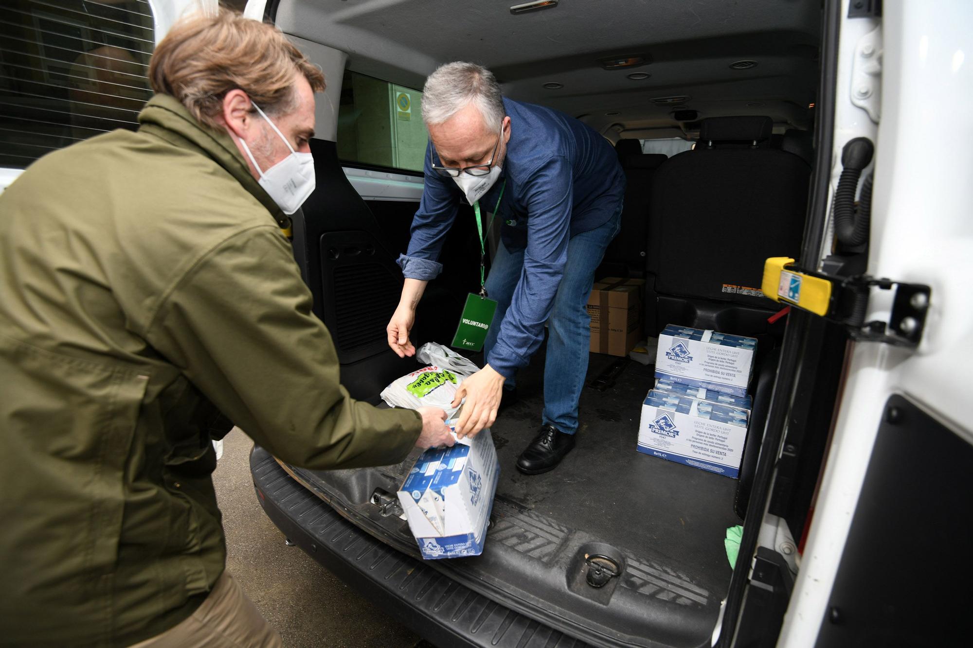 Reparto a domicilio de alimentos para pacientes oncológicos en riesgo de exclusión