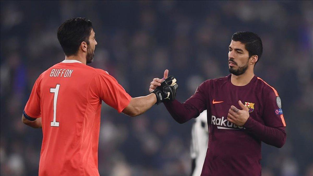 Buffon y Luis Suárez podrían ser compañeros en la Juventus