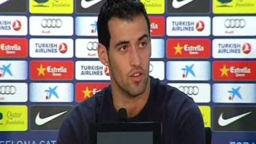 Busquets: "Hay que aprender de los errores"