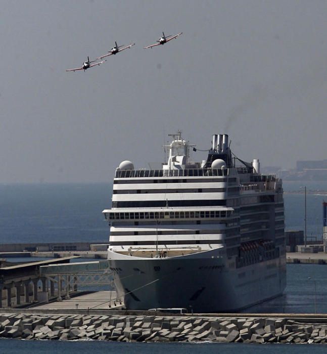 Así fueron los festivales aéreos de 2009 y 2010 en Málaga