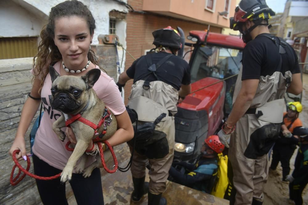 Gota fría en Los Alcázares: Inundaciones, rescates y destrozos