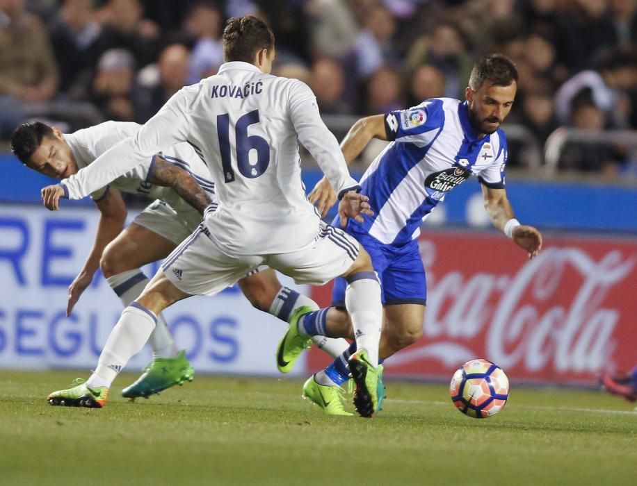 El Dépor cae goleado ante el Madrid