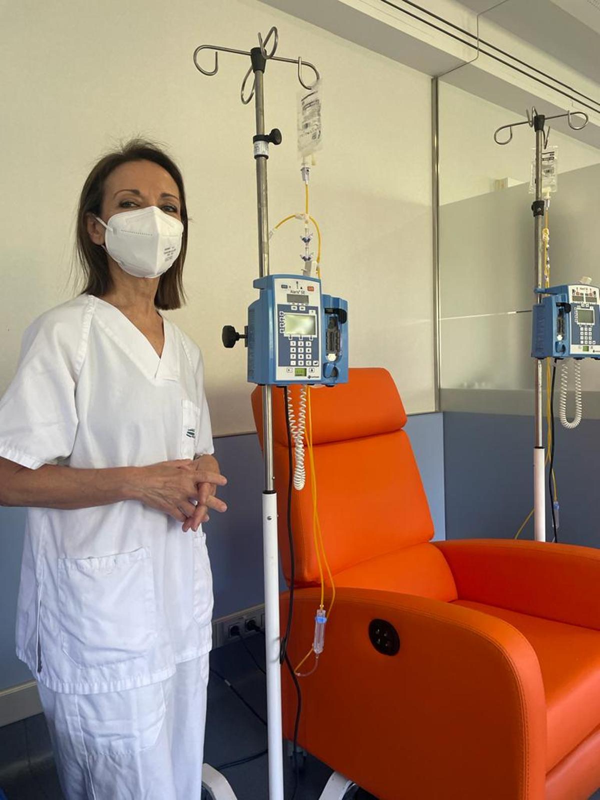 Teresa Navarro, supervisora del Hospital de Día.