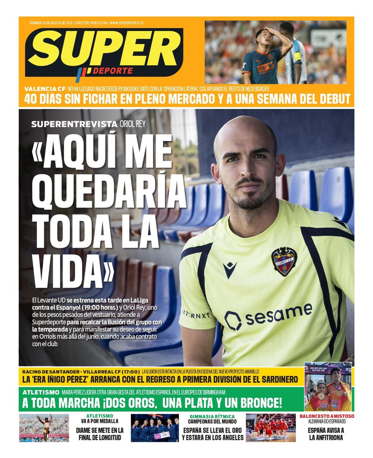 Las portadas de la prensa deportiva de hoy