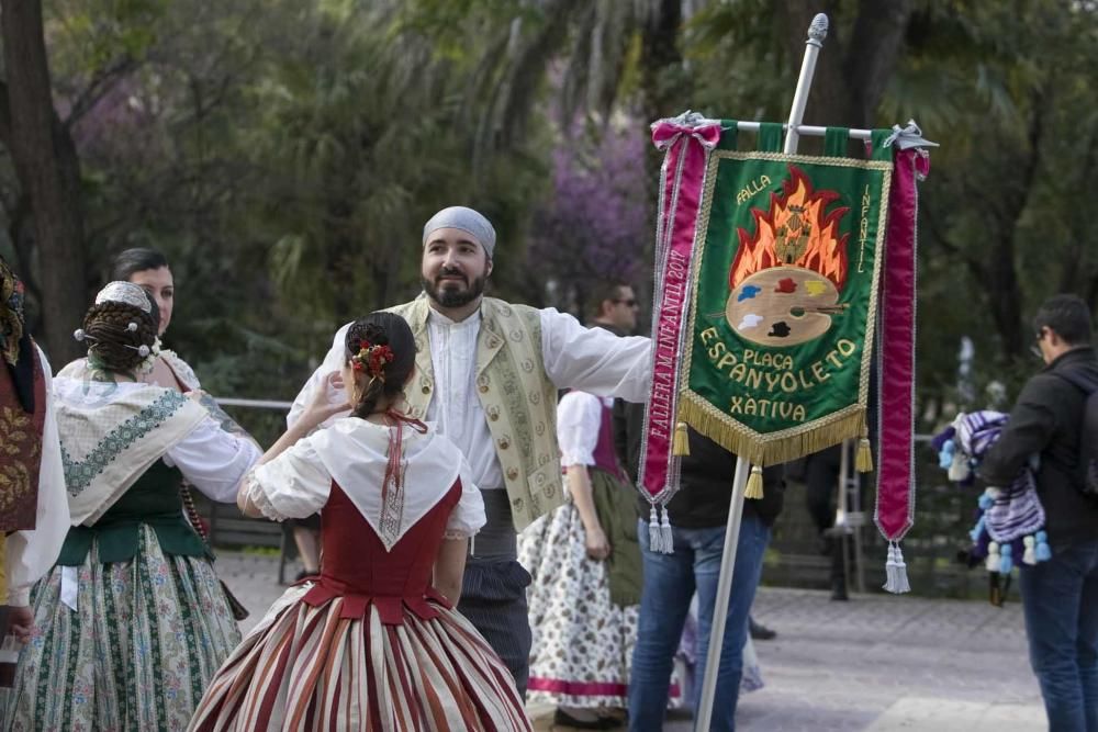 Visita oficial a las fallas de Xàtiva