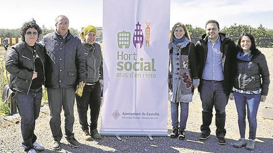 Castellón ‘cultiva’ la integración en los primeros huertos sociales