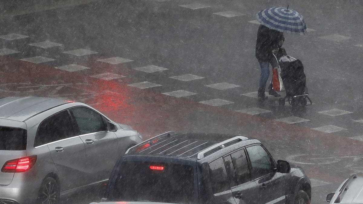 Fuerte tormenta en Valencia