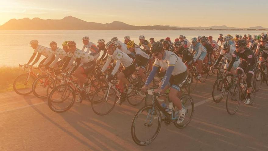 Das Radrennen auf der Insel ist sehr beliebt.