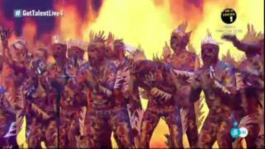 Gran pantalla para ver a Zeta-Zetas en la final de &#039;Got Talent&#039;