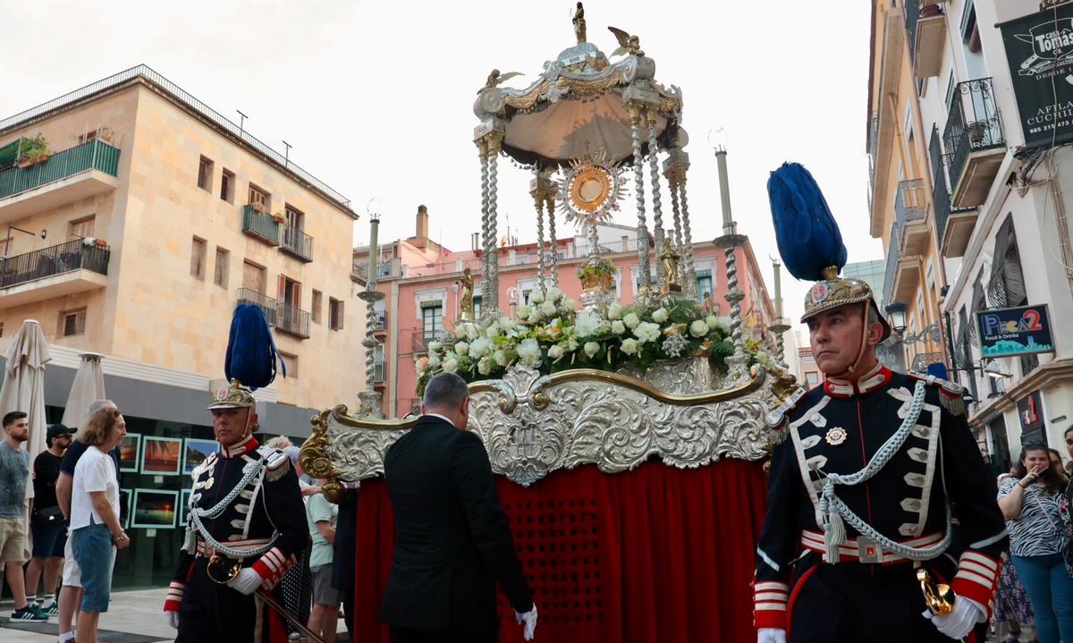 Procesión del Corpus Christi en Alicante