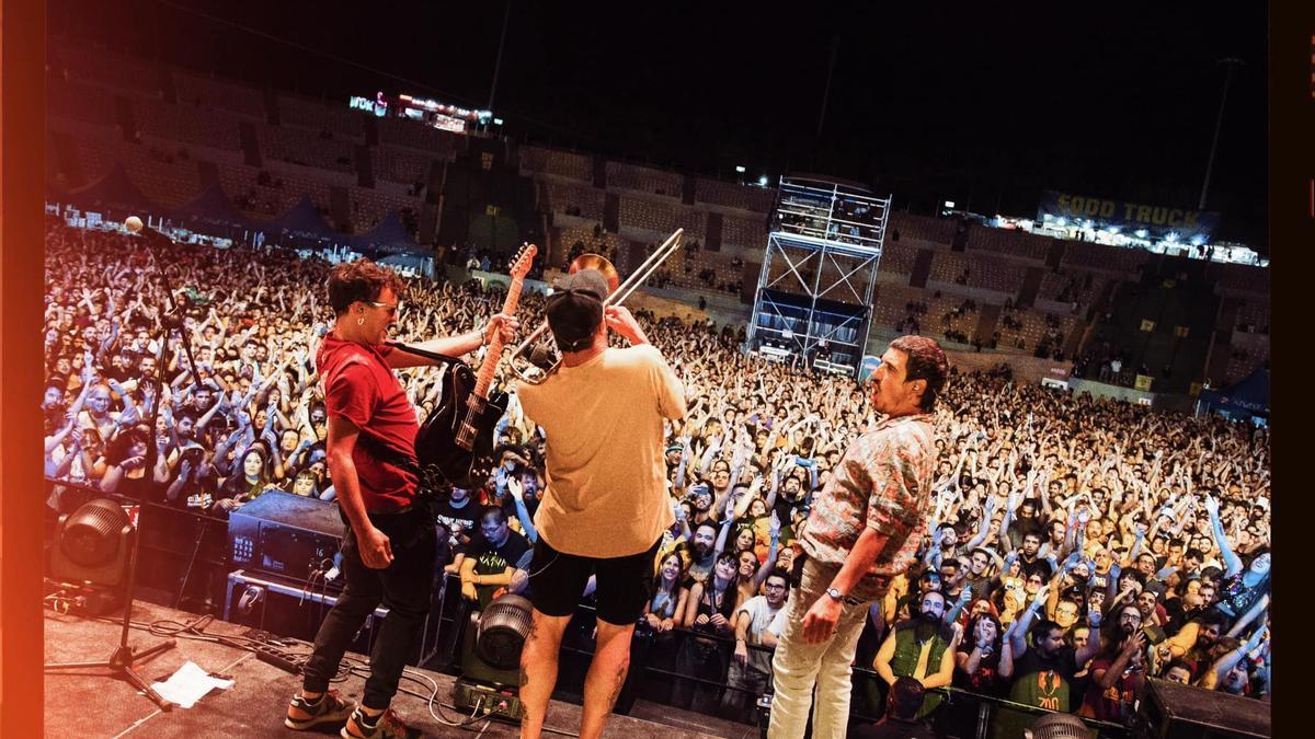 El grupo Zoo durante un concierto reciente