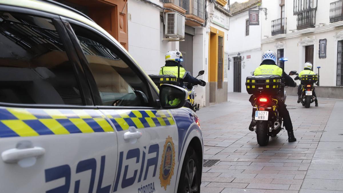 Dispositivo de Policía Local en Córdoba.