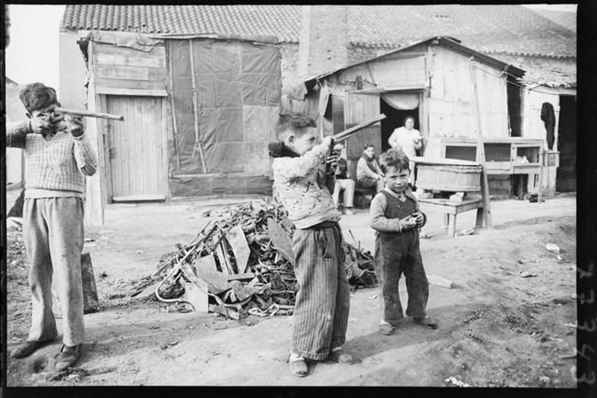 Barraques del Somorrostro. Barcelona, 1930.