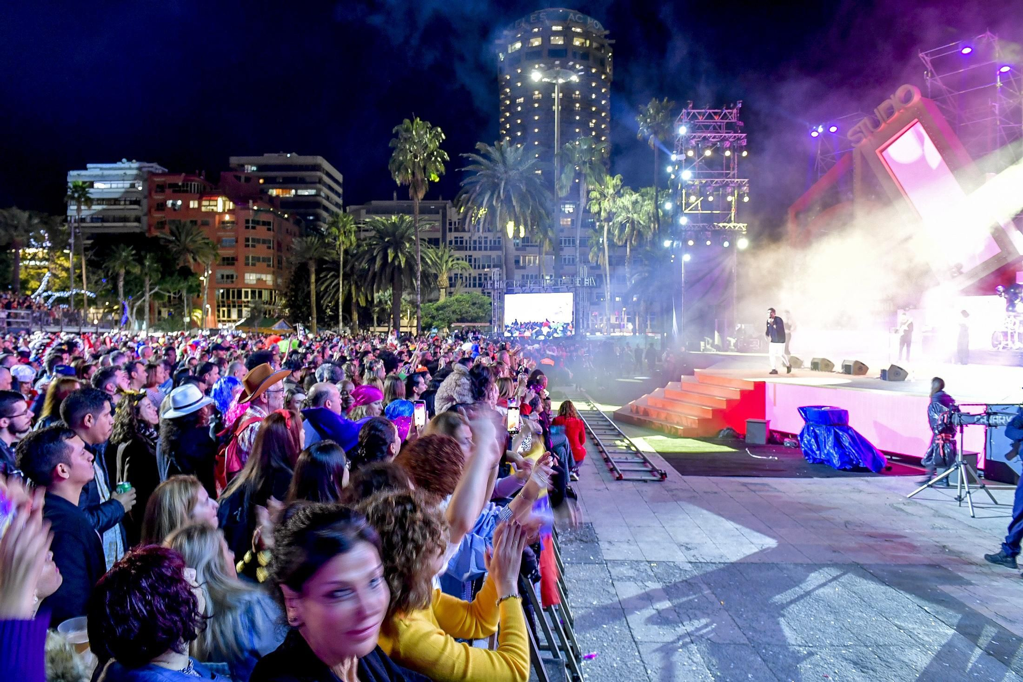 Concierto de Carlos Baute en el Carnaval de Las Palmas de GC