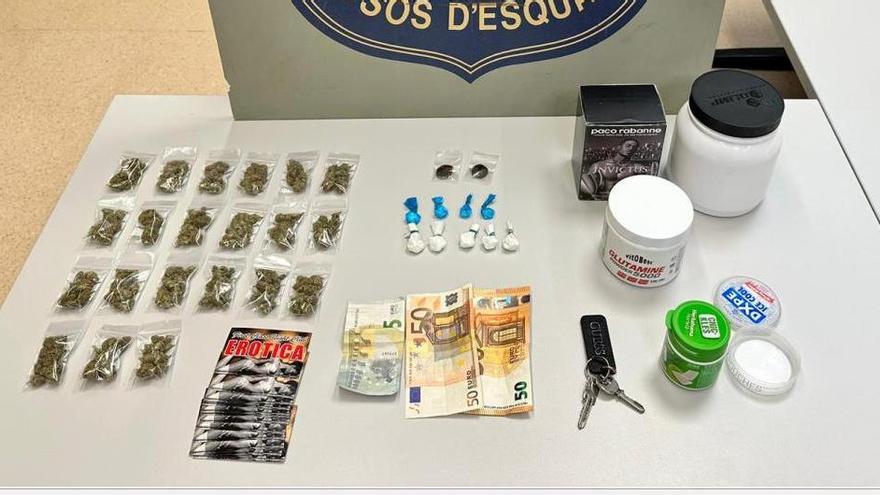 Dos detinguts per vendre droga a la zona d&#039;oci nocturn de Lloret