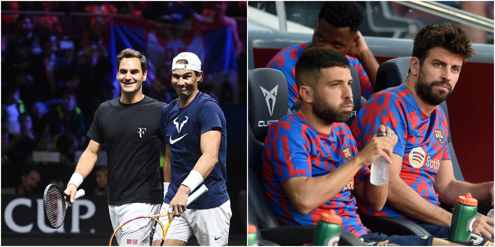 De Federer y Nadal a Messi, Piqué y otros