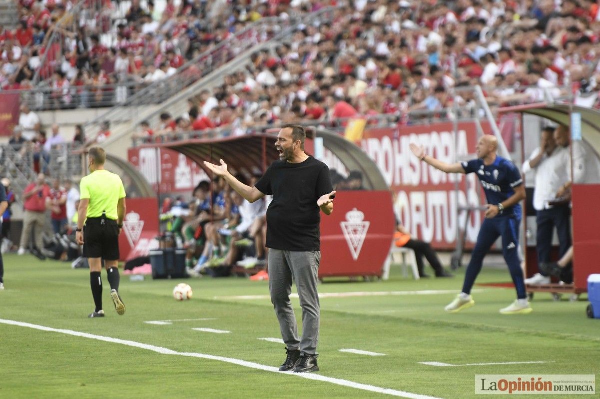 Así fue el encuentro del play off del Real Murcia y el Nástic en la lucha por el ascenso