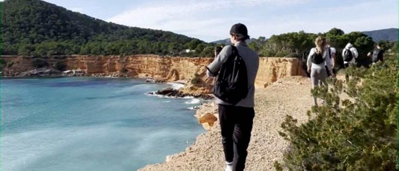 En los entrenamientos previos, los emprendedores ya han recorrido sa Caleta, es Bol Nou y toda la costa sur de la isla