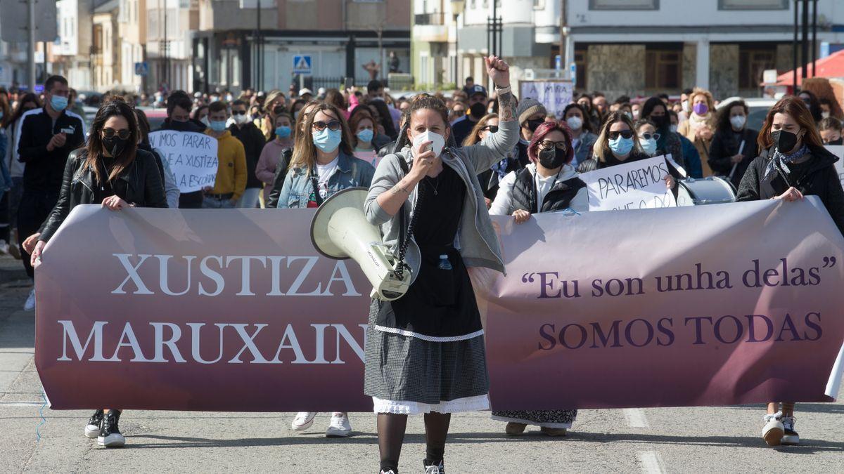 Varias mujeres en una manifestación en 2019.