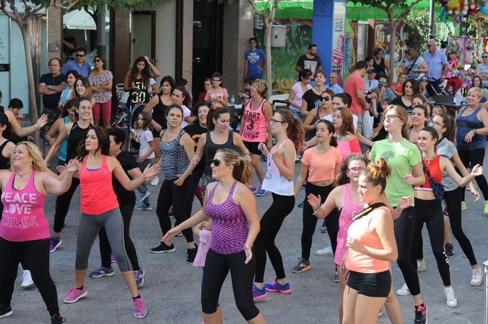 La Alberca se pone en forma a ritmo de zumba