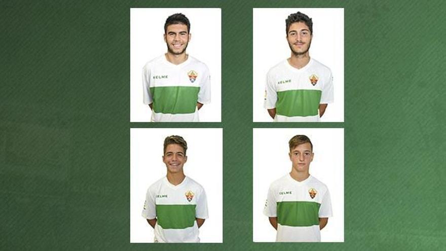 La Selección Valenciana convoca a cuatro canteranos del Elche