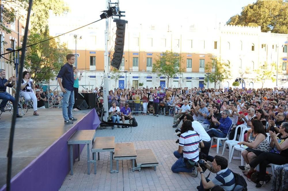 Mitin de Íñigo Errejón en Murcia