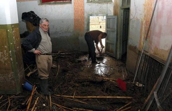 Fotogalería: Lluvias torrenciales en Aragón