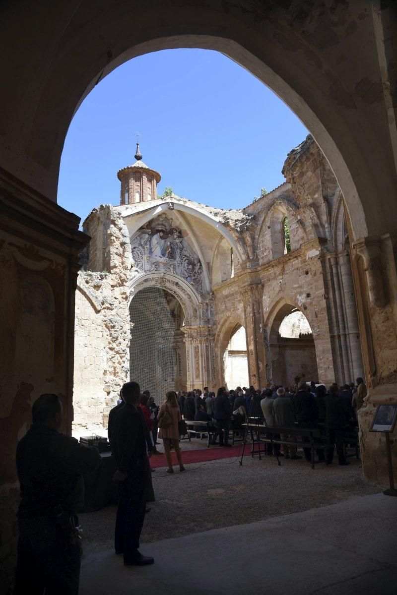Inauguración de la iglesia del Monasterio de Piedra