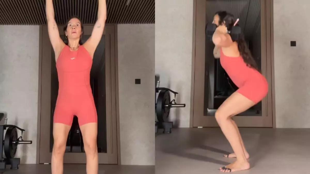 El entrenamiento de Cristina Pedroche