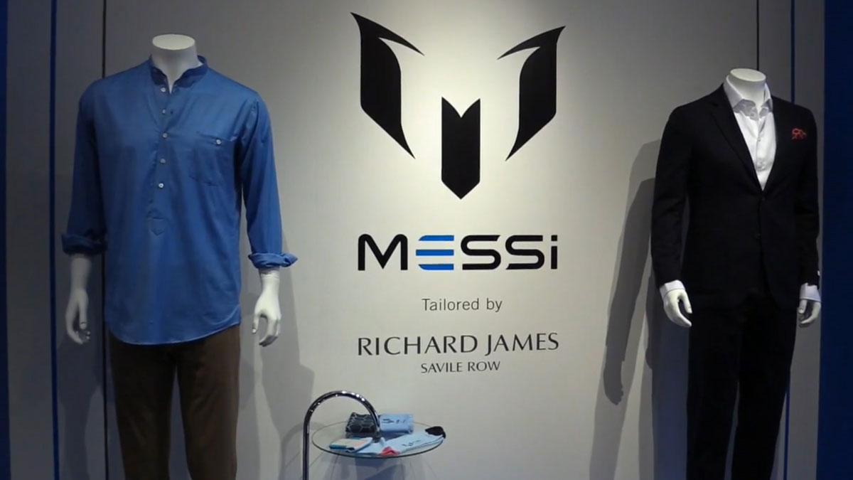 Prendas de la nueva colección de ropa de Leo Messi.