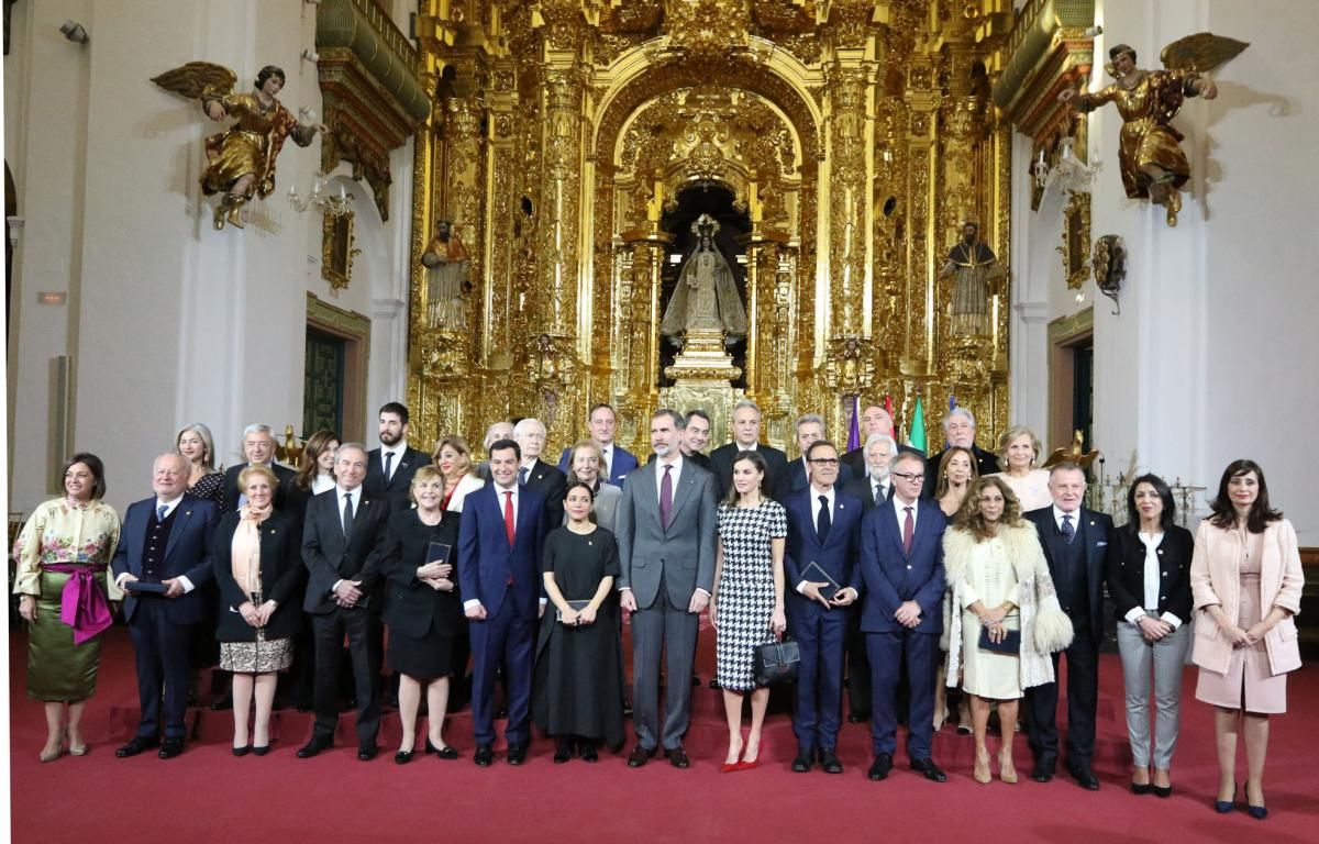 Los Reyes entregan las Medallas de las Bellas Artes en Córdoba