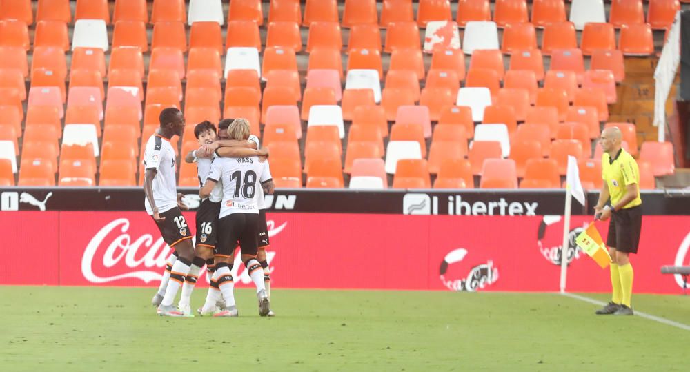 Las imágenes del Valencia CF - Valladolid