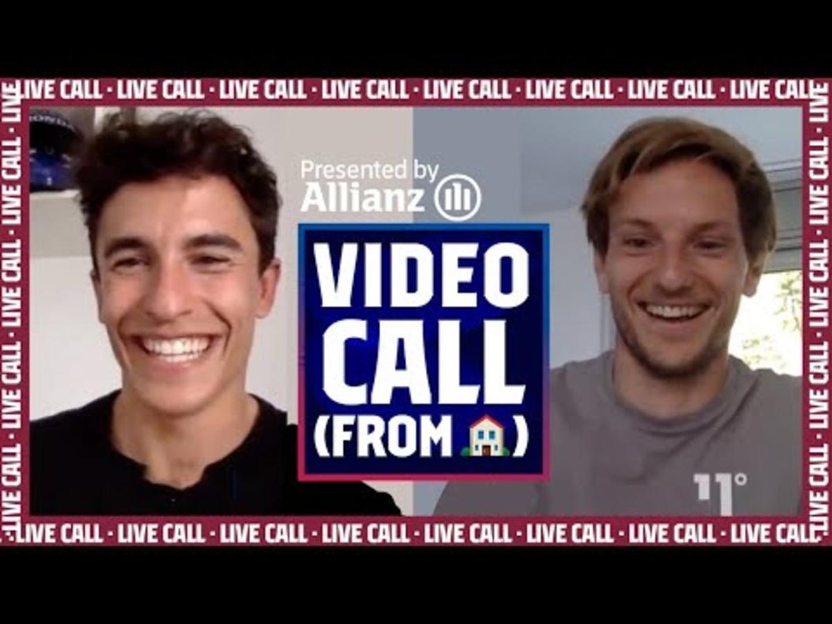 Marc Márquez y Rakitic han compartido un divertido chat