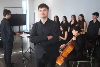 Teo Montero, talento musical de Bolonia a A Coruña