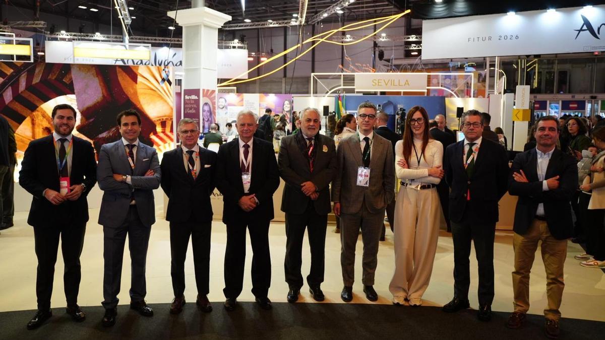 Encuentro de trabajo en Fitur.