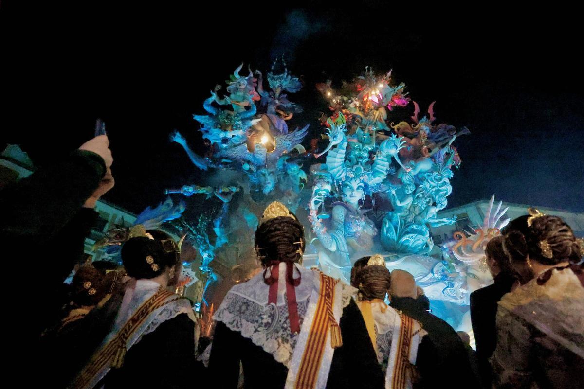 La falla de Convento Jerusalén ha revalidado el primer premio en Especial