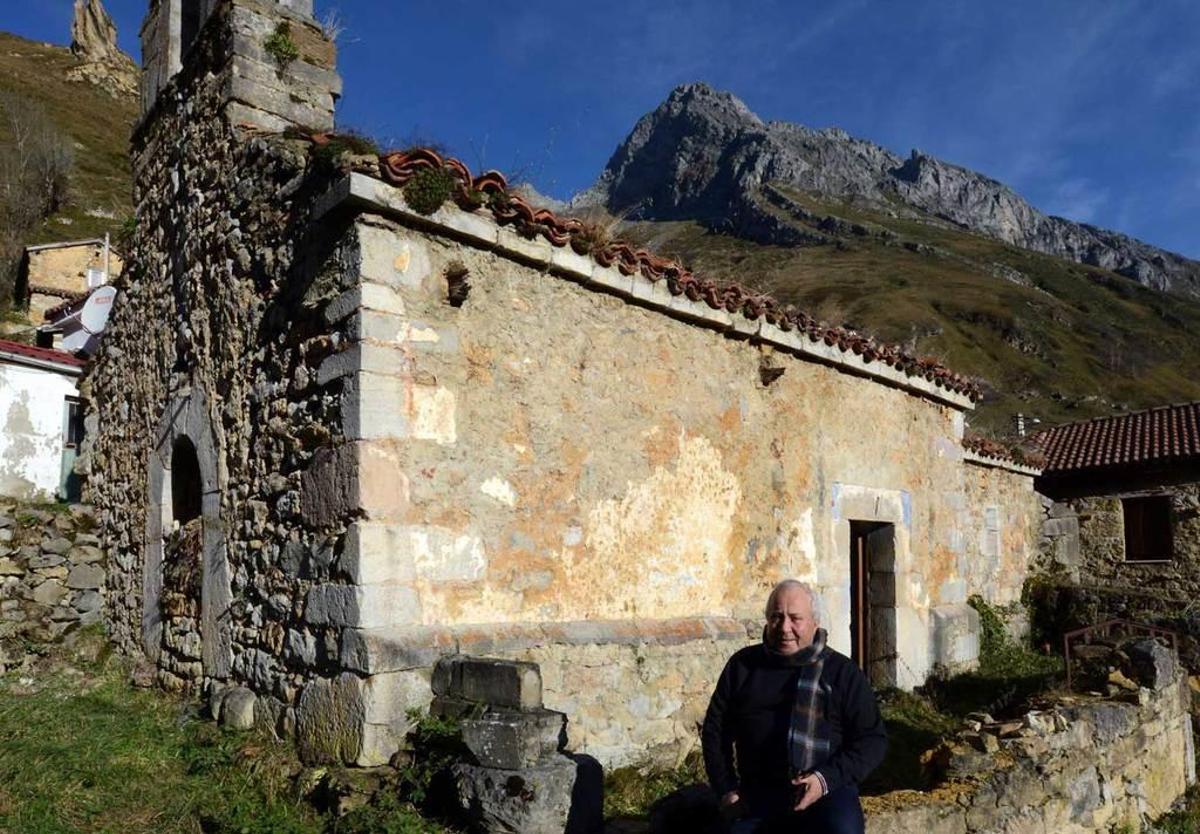 La iglesia de San Juan de Tuiza, del siglo XV, está en "grave riesgo" de derrumbe