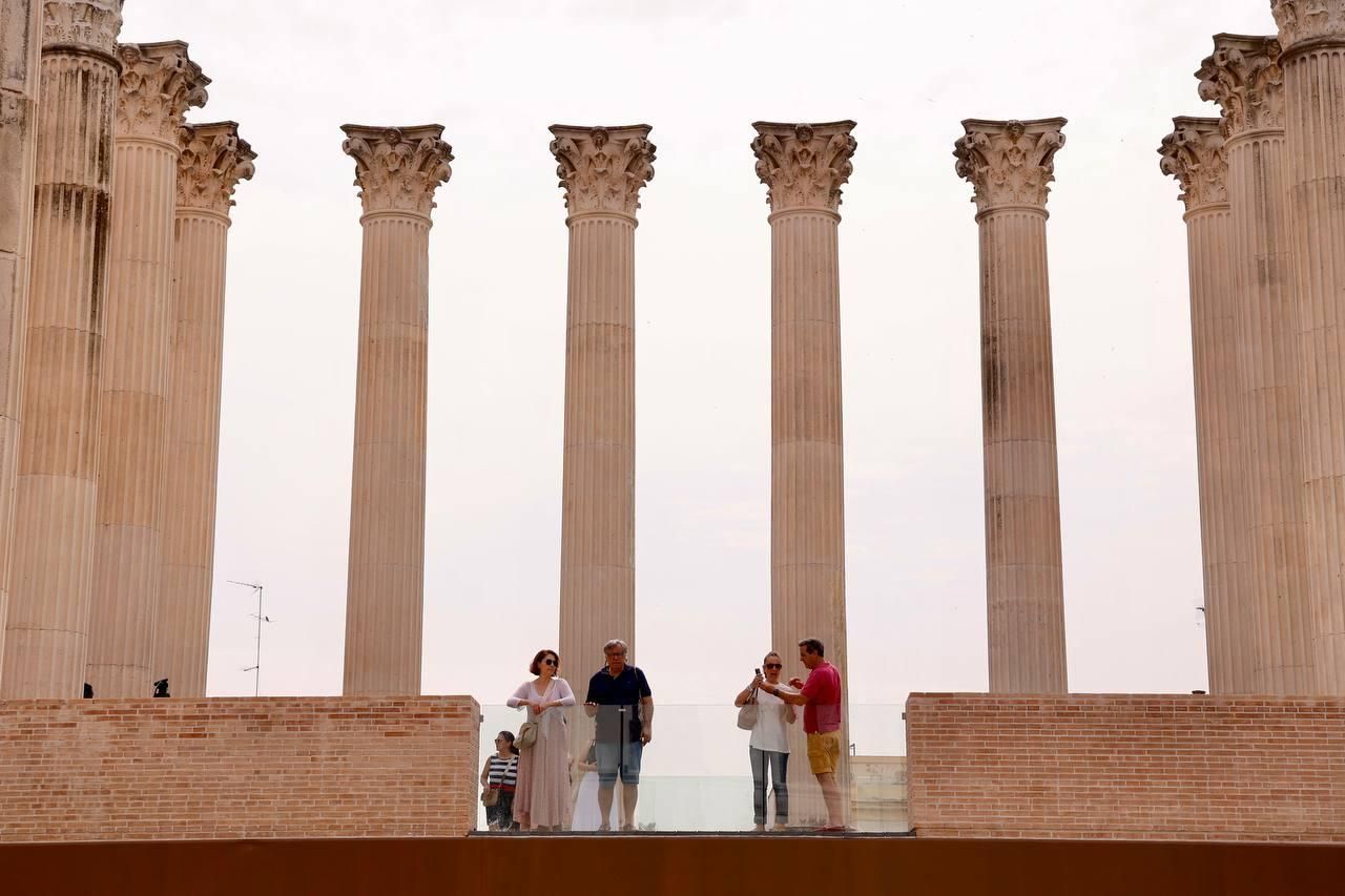 Primeras visitas al Templo Romano de Córdoba, en imágenes