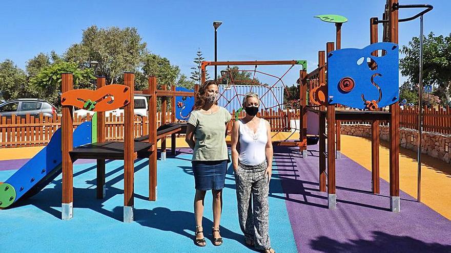 La localidad de Sant Ferran recupera su parque infantil | C.C.