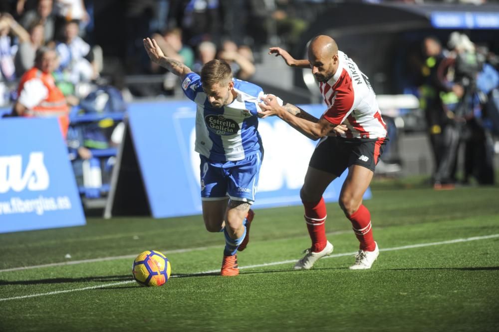 El Dépor saca un punto ante el Athletic