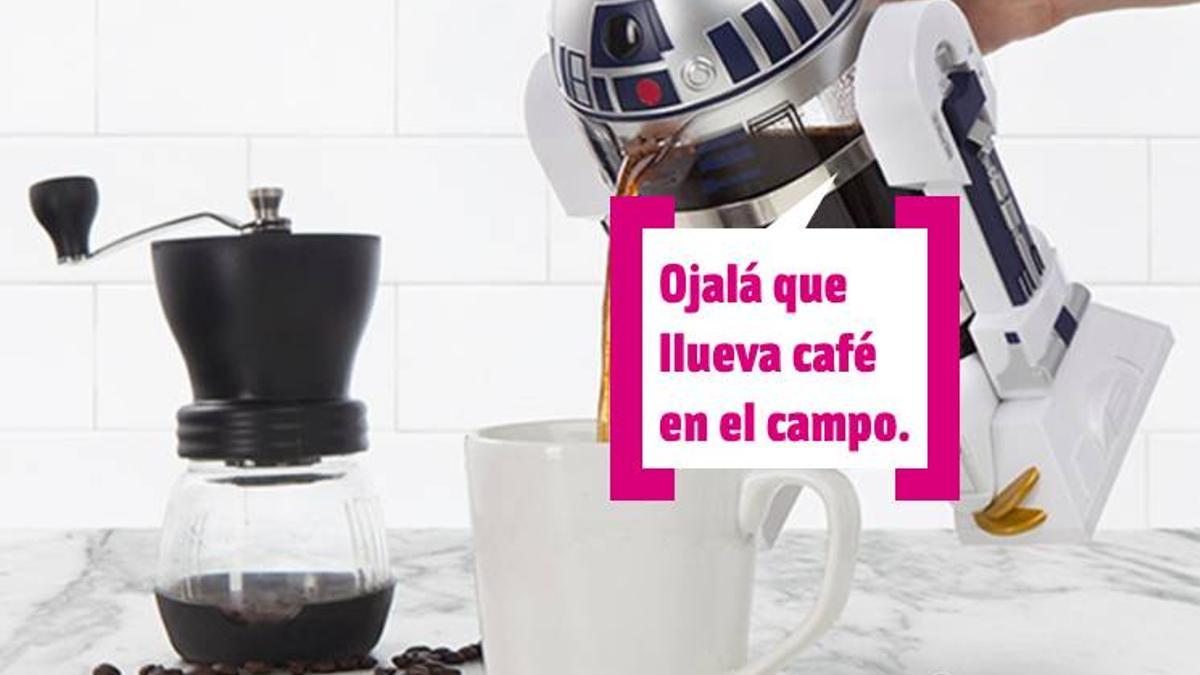 Con esta cafetera molona de 'Star Wars' tus cafés serán de otra galaxia