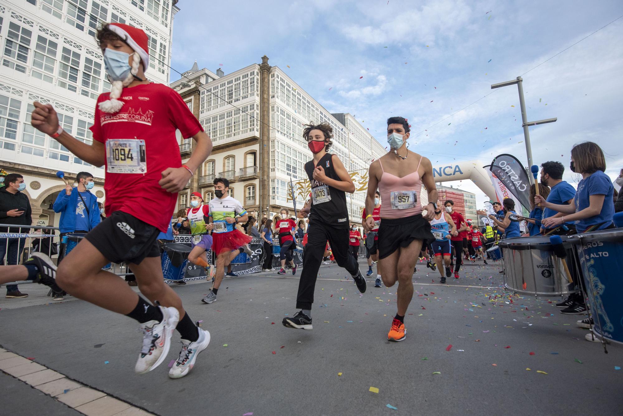 La San Silvestre regresa a las calles de A Coruña para cerrar el 2021