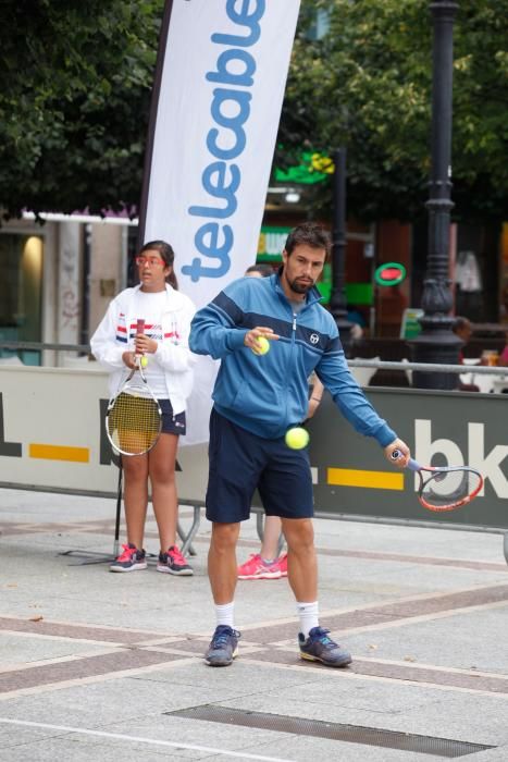 Exhibición de tenis del Torneo Dionisio Nespral