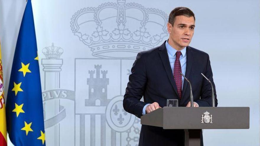 Sigue en directo la comparecencia de Pedro Sánchez para informar sobre el estado de alarma