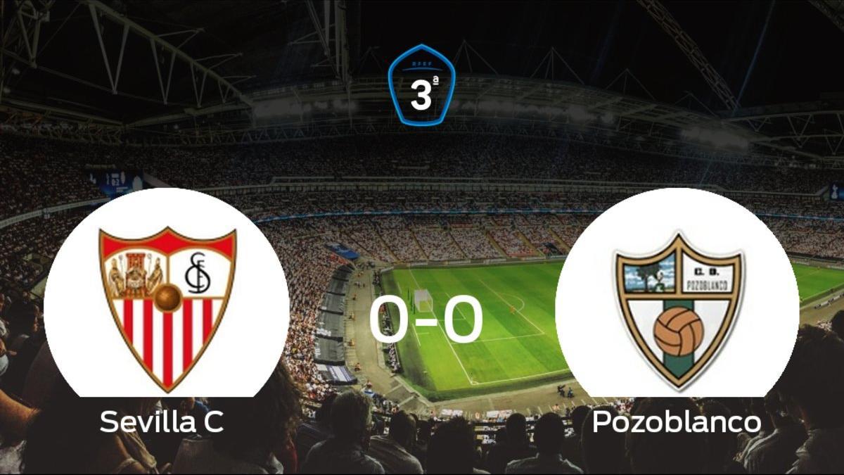 Empate (0-0) entre el Sevilla C y el Pozoblanco