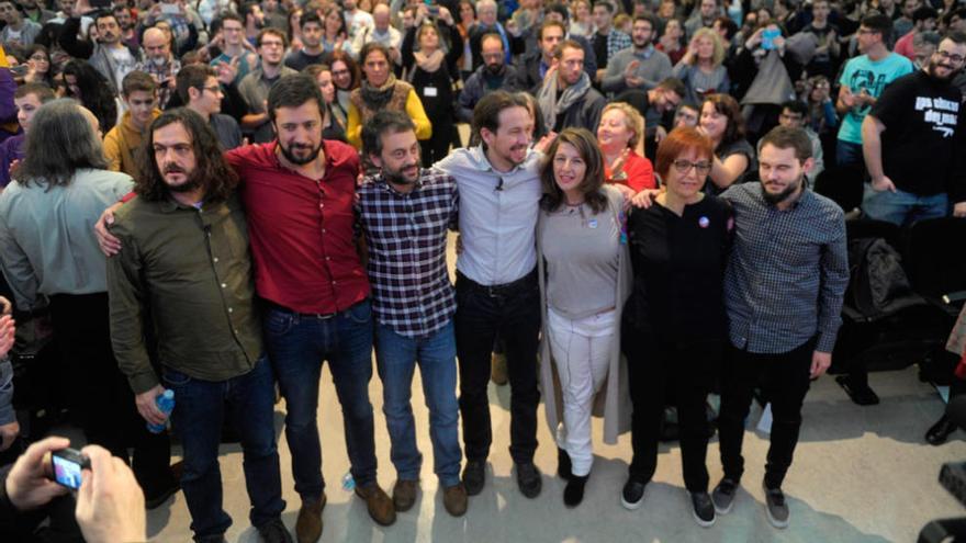 Pablo Iglesias anima en A Coruña a ir a votar este domingo a En Marea &quot;con ilusión&quot;