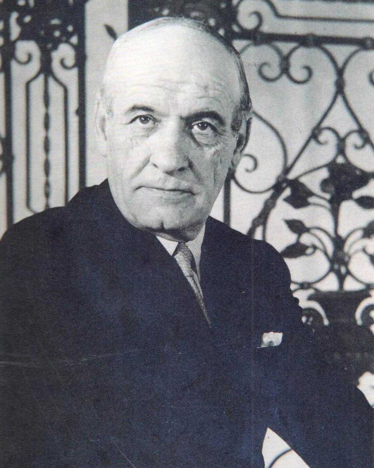 José Ortega y Gasset falleció en 1955 a los 72 años