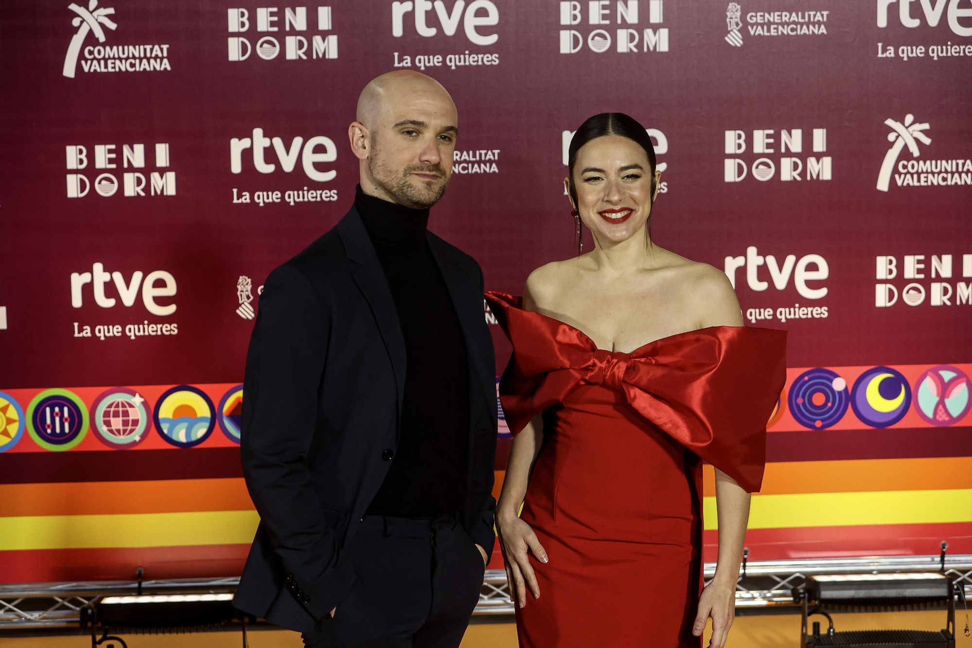 Alfombra naranja Benidorm Fest