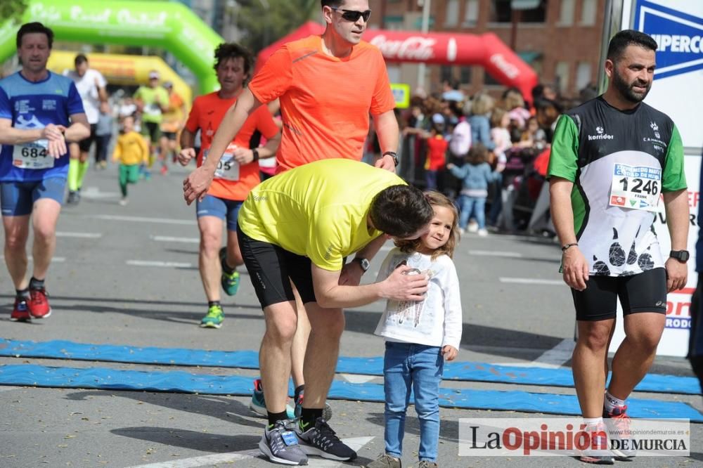 Media Maratón de Murcia: llegada (2ª parte)