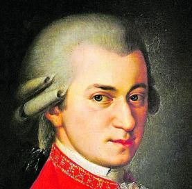 Wolfgang Amadeus Mozart. 